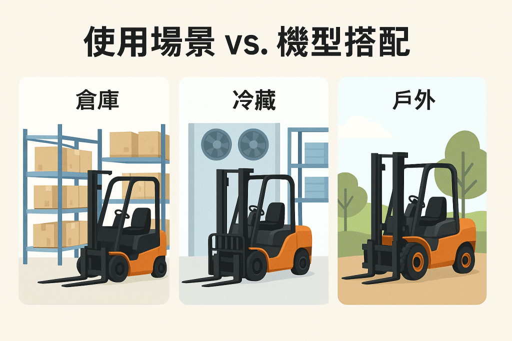堆高機使用場景
