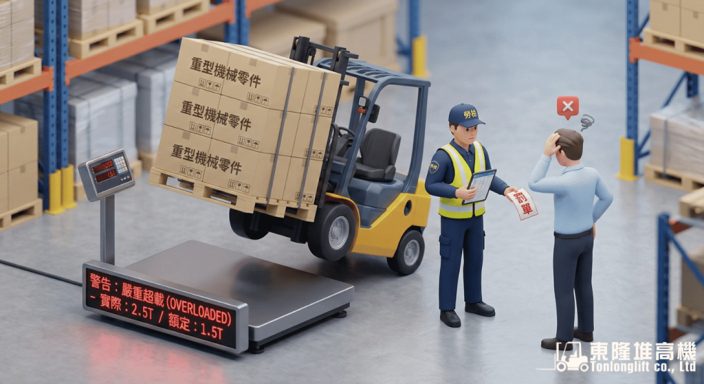 🚧 電動堆高機法規與罰則完全指南，沒注意這些，小心罰單＋停工一起來！