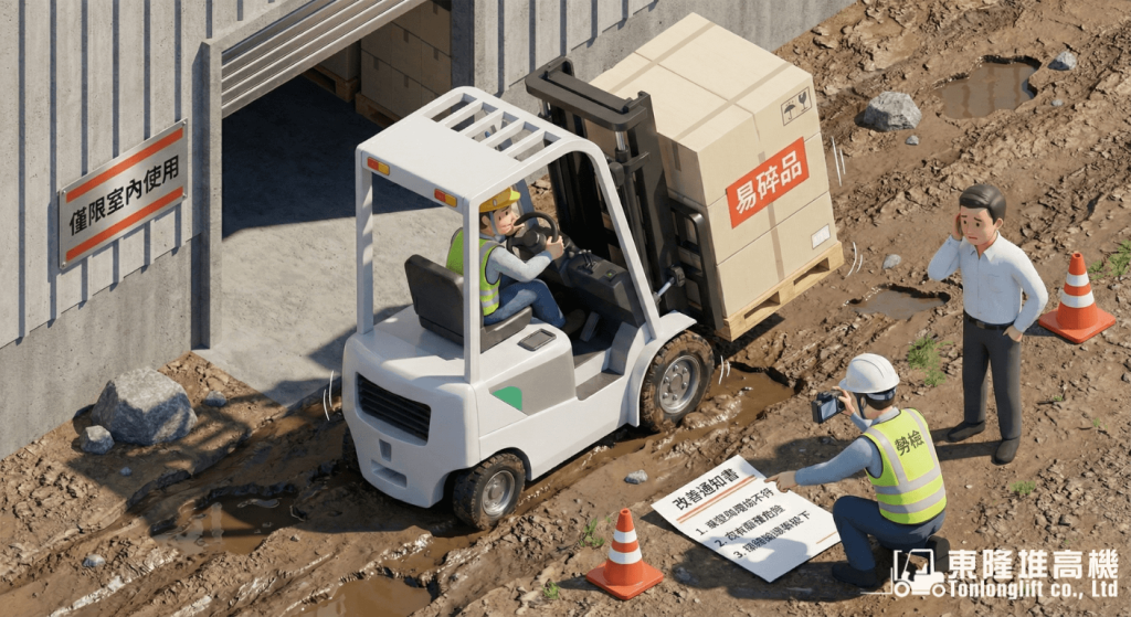 室內車長期跑戶外，差點翻車又被要求改善