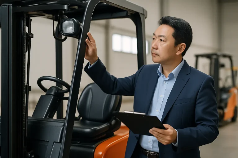 中古電動堆高機怎麼挑？8個重點避開停機坑