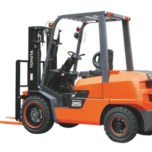 TOYOTA FDZN／FGZN 系列 2.0–3.0 噸柴油與汽油堆高機原廠圖（圖示車身徽章為 25）