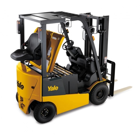 YALE 耶魯 FB15-35RZ／SRZ 系列座式電動堆高機原廠系列代表圖（圖為系列代表機型，非特定噸位車輛）