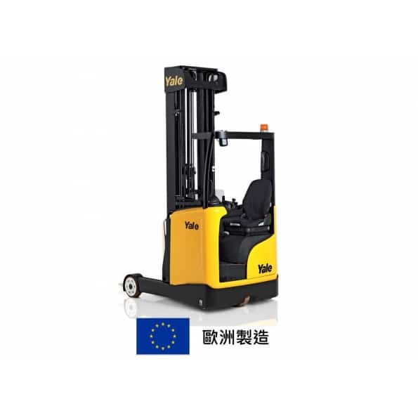 YALE 耶魯 MR 系列立式前移電動堆高機原廠系列代表圖（圖為系列代表機型，非特定型號車輛）