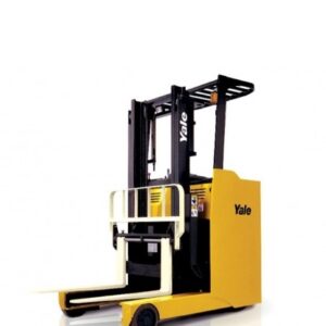 YALE 耶魯 FBR20-30S(T)Y 系列立式前移電動堆高機原廠系列代表圖,附載貨背靠架(車身未標示特定噸位,本頁對應 FBR20S(T)Y)
